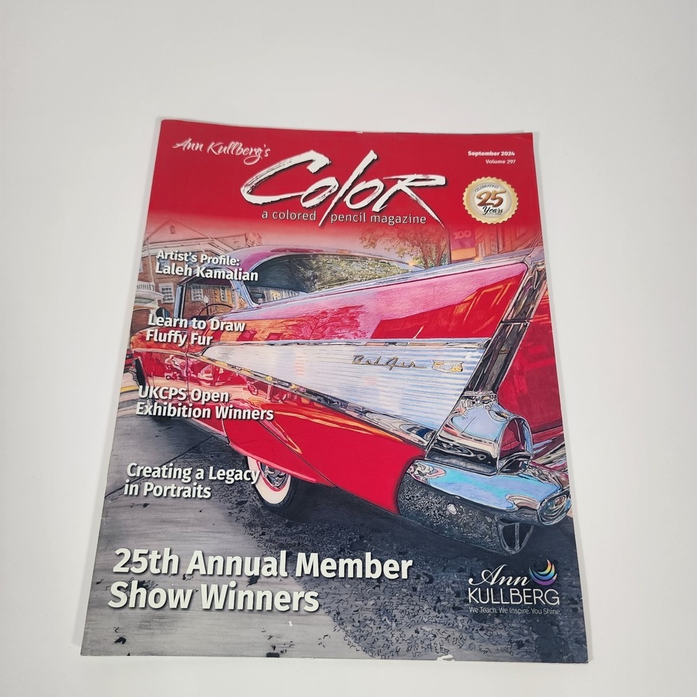 Color Magazine September 2024 By Ann Kullberg Colored Pencil Art